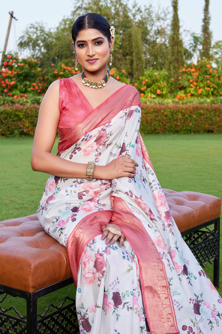 Sarees Draped in Handcrafted Charm