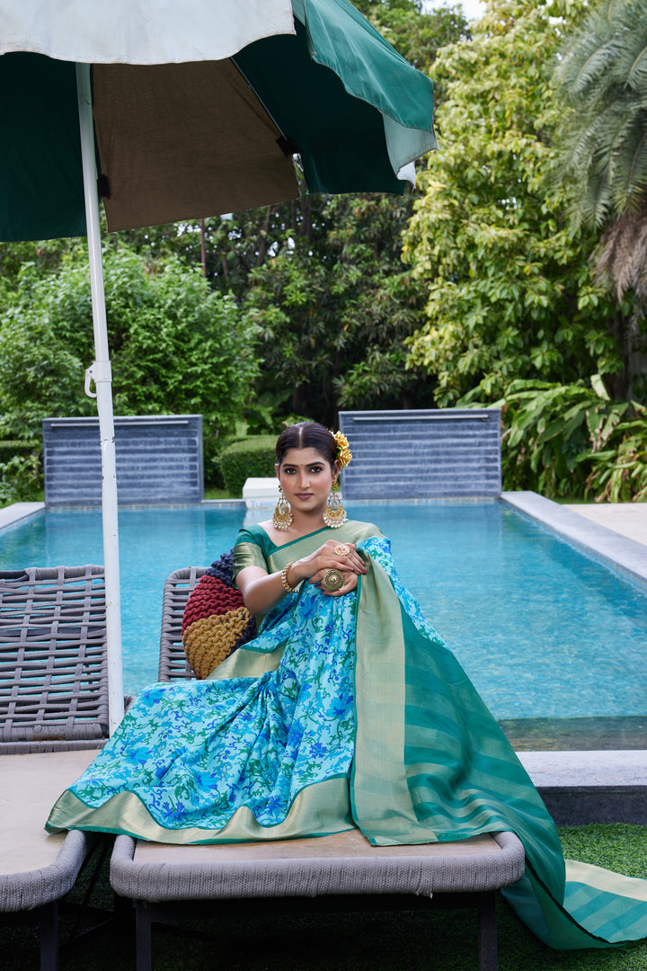 Sarees That Radiate Celebration Colors