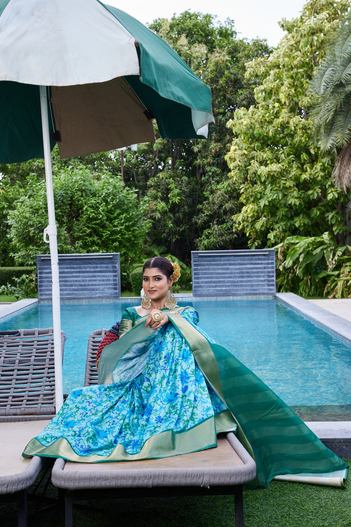Sarees That Radiate Celebration Colors