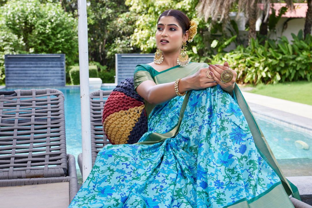 Sarees That Radiate Celebration Colors
