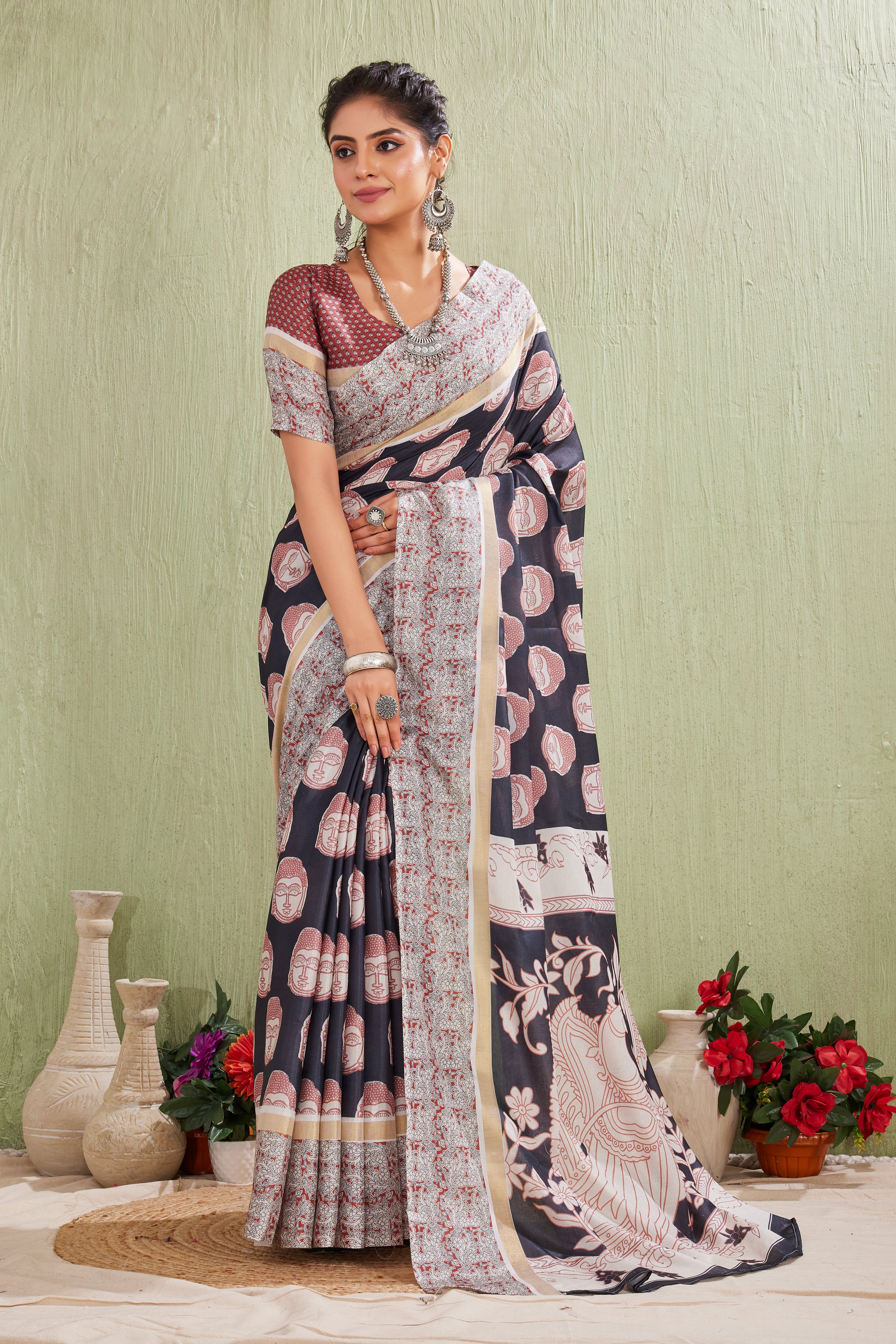 Graceful Sarees, Perfectly Woven