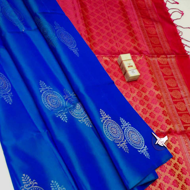 Classic Charm Appealing Blue Silk Saree For Every Occasion