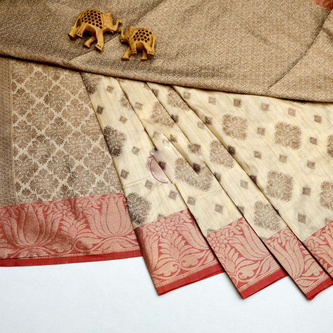 Weaves Of Elegance Yellow Edition Saree