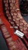 Women Red Color Floral Print Silk Saree