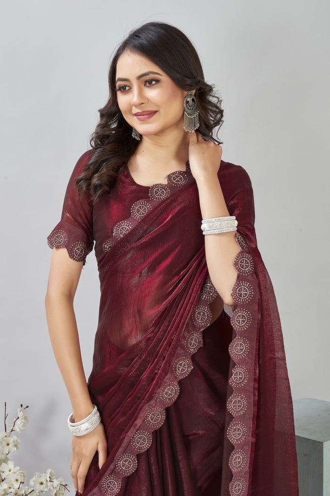 Party Wear Sarees With Glamour