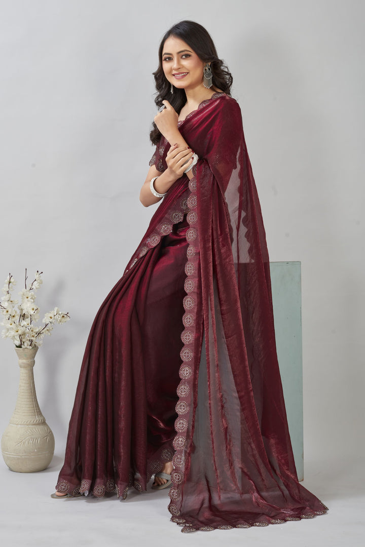 Party Wear Sarees With Glamour