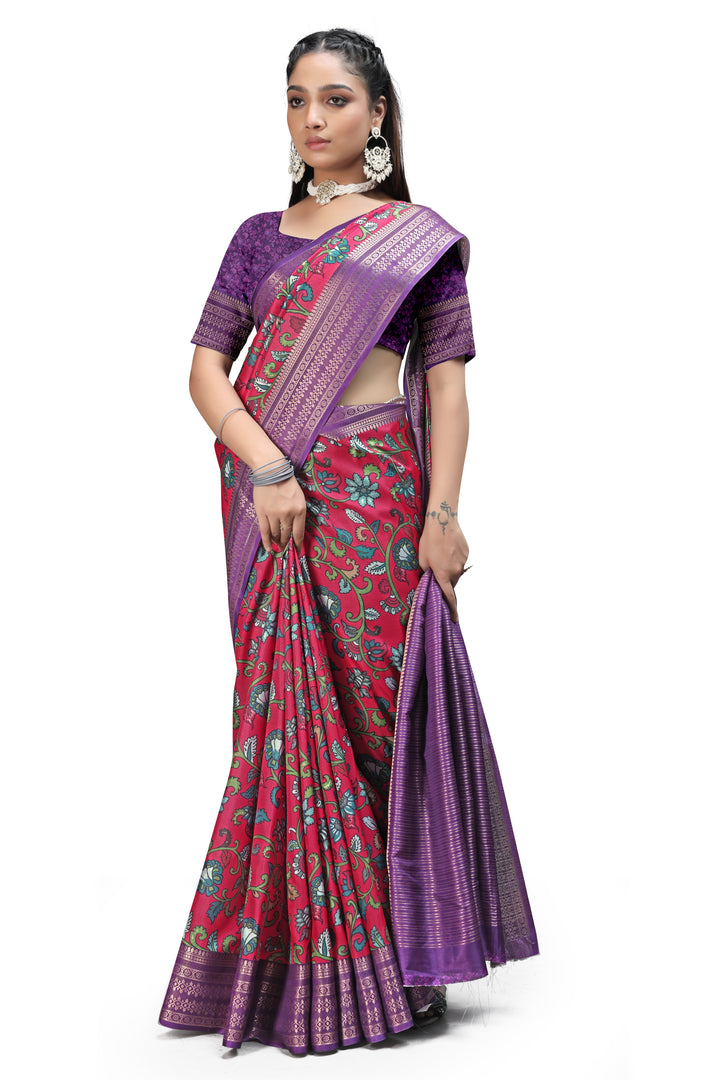 Kalamkari Print Sarees for Festive Season