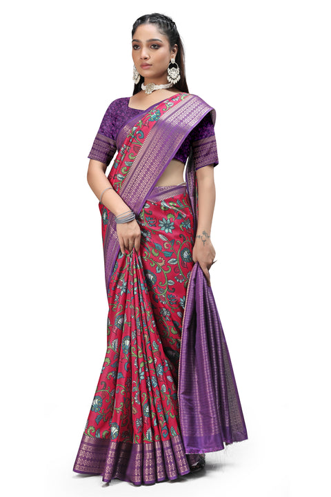 Kalamkari Print Sarees for Festive Season