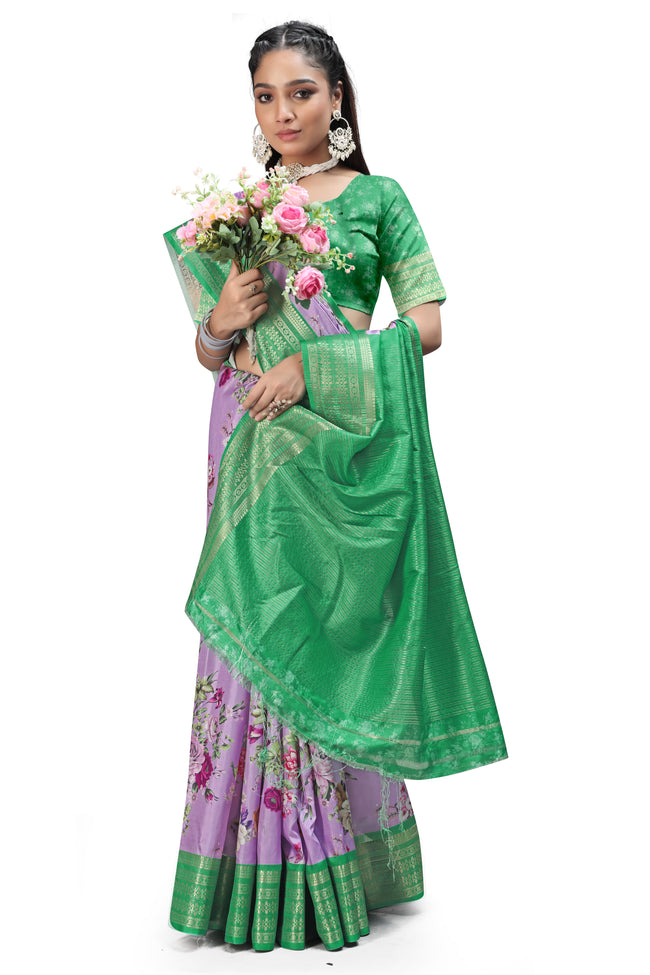 Kalamkari Print Sarees for Wedding Wear