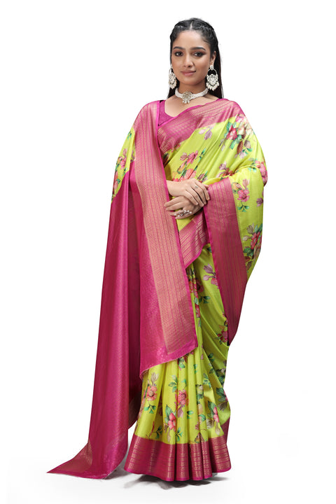 Modern Floral Prints Sarees Online Shop