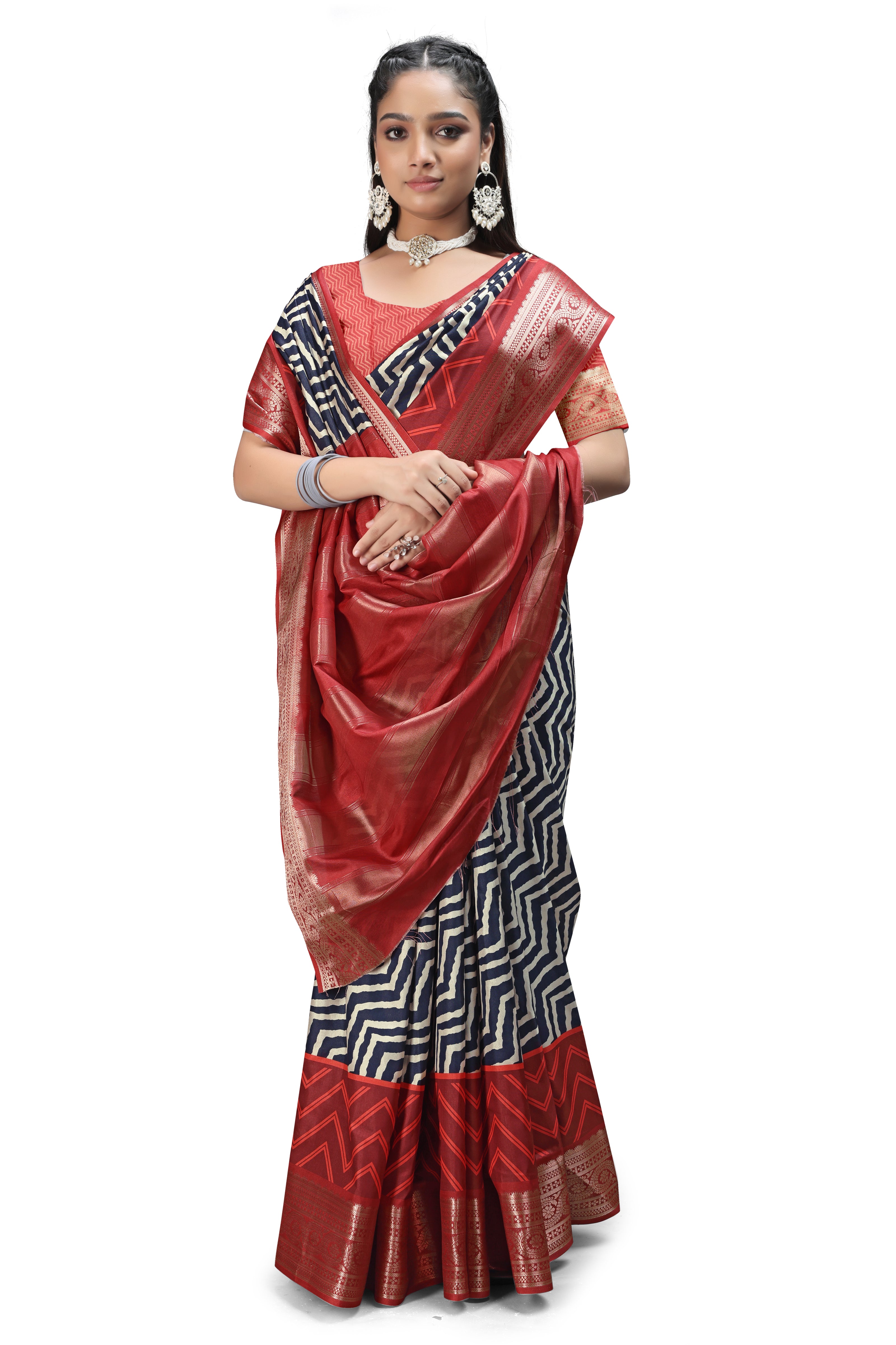 Kalamkari Print Sarees for Everyday Wear