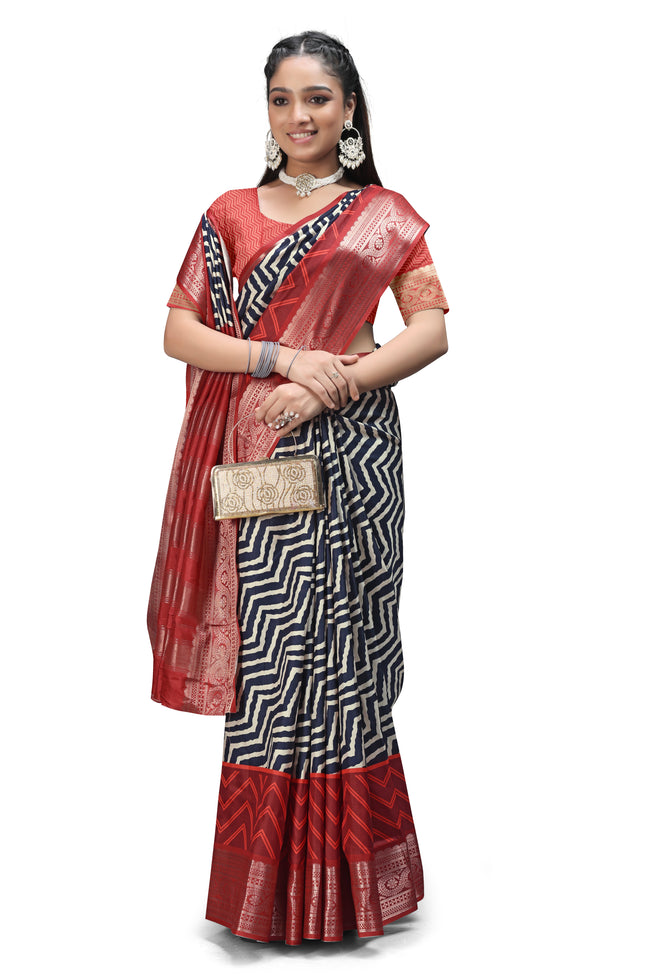 Kalamkari Print Sarees for Everyday Wear