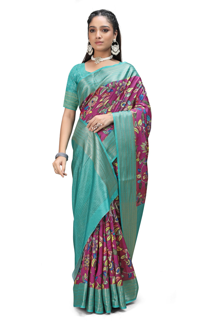 The Poetry of Threads – Kalamkari Print Sarees