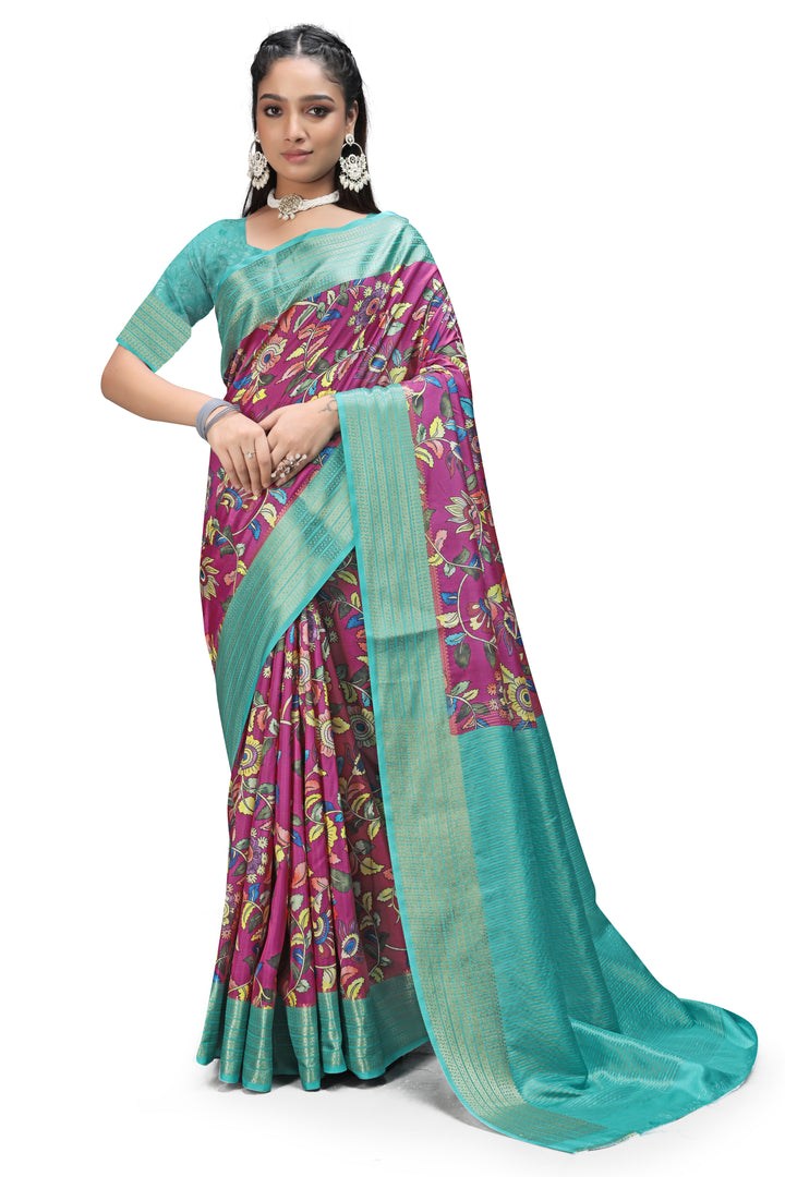 The Poetry of Threads – Kalamkari Print Sarees