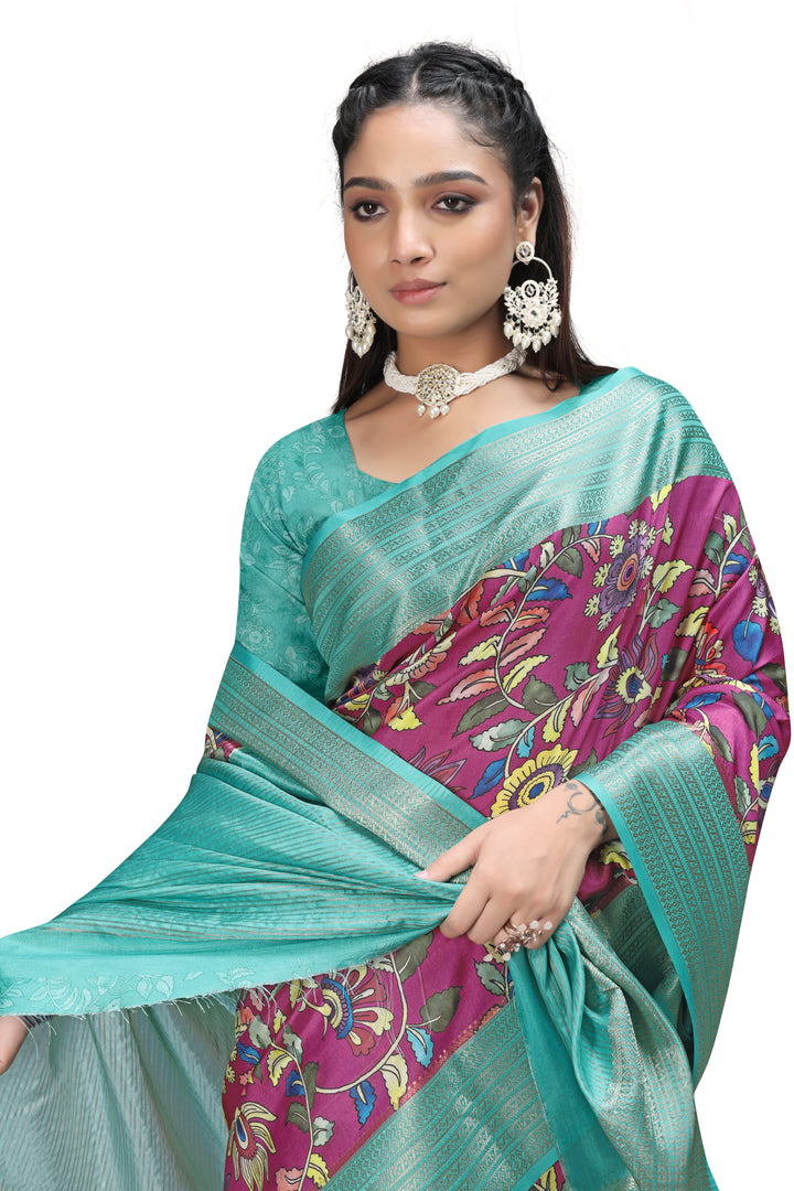 The Poetry of Threads – Kalamkari Print Sarees