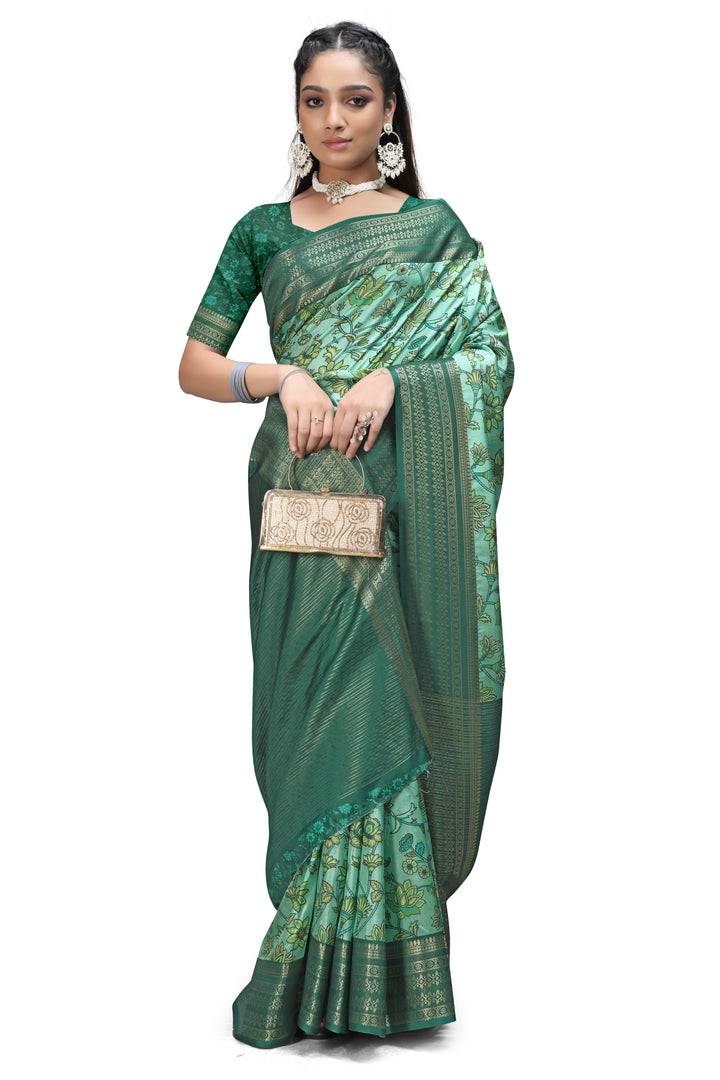 Kalamkari Print Sarees – Painted by Tradition
