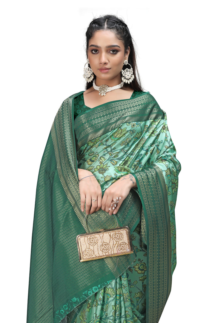 Kalamkari Print Sarees – Painted by Tradition
