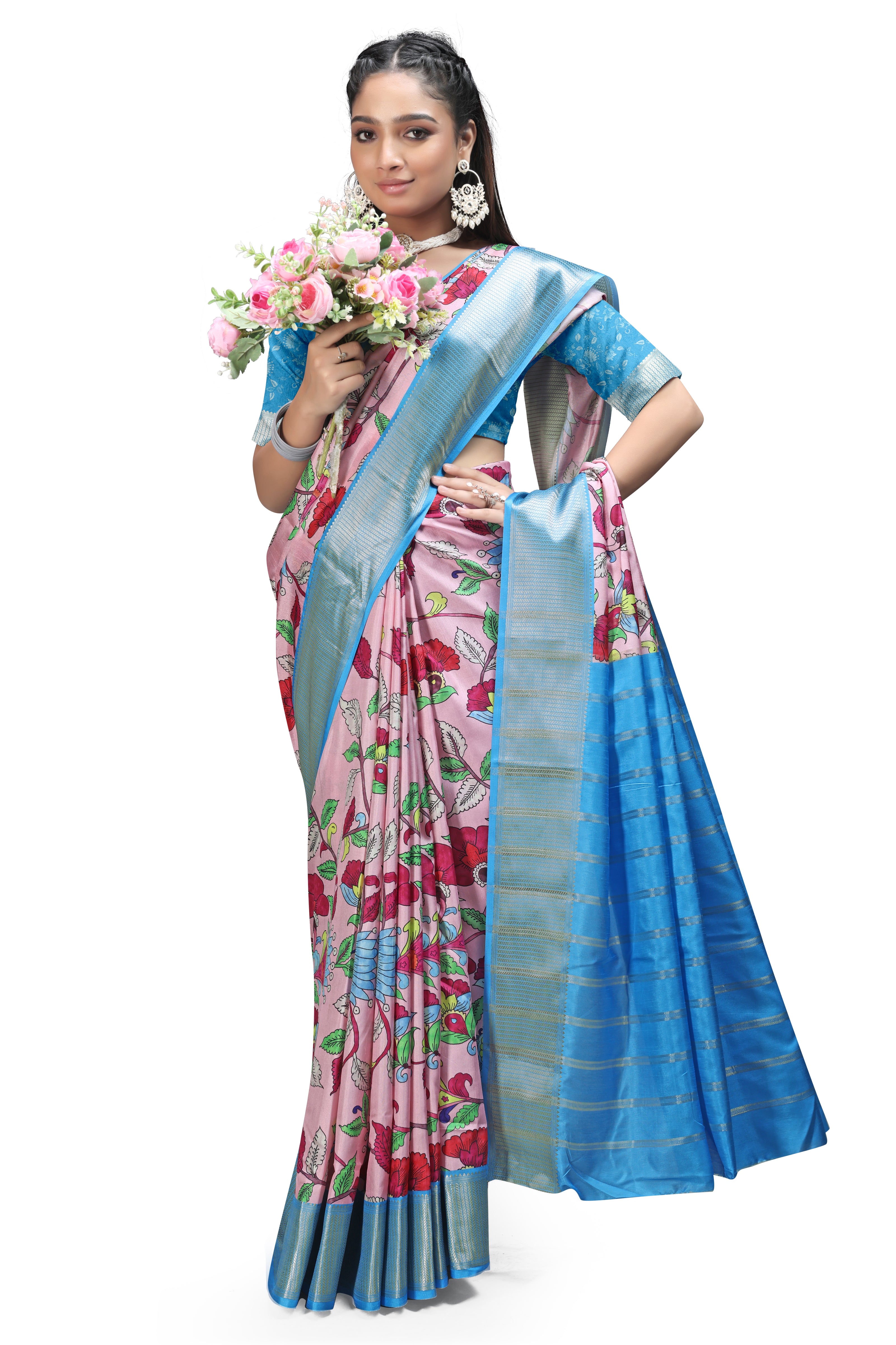 Elegant Floral Digital Print Fabrics Collection