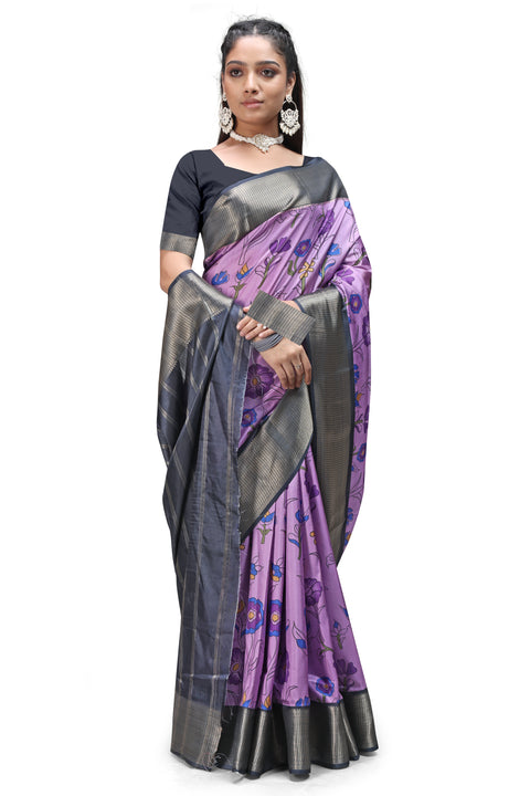 Handwoven Stories – Kalamkari Print Sarees Online