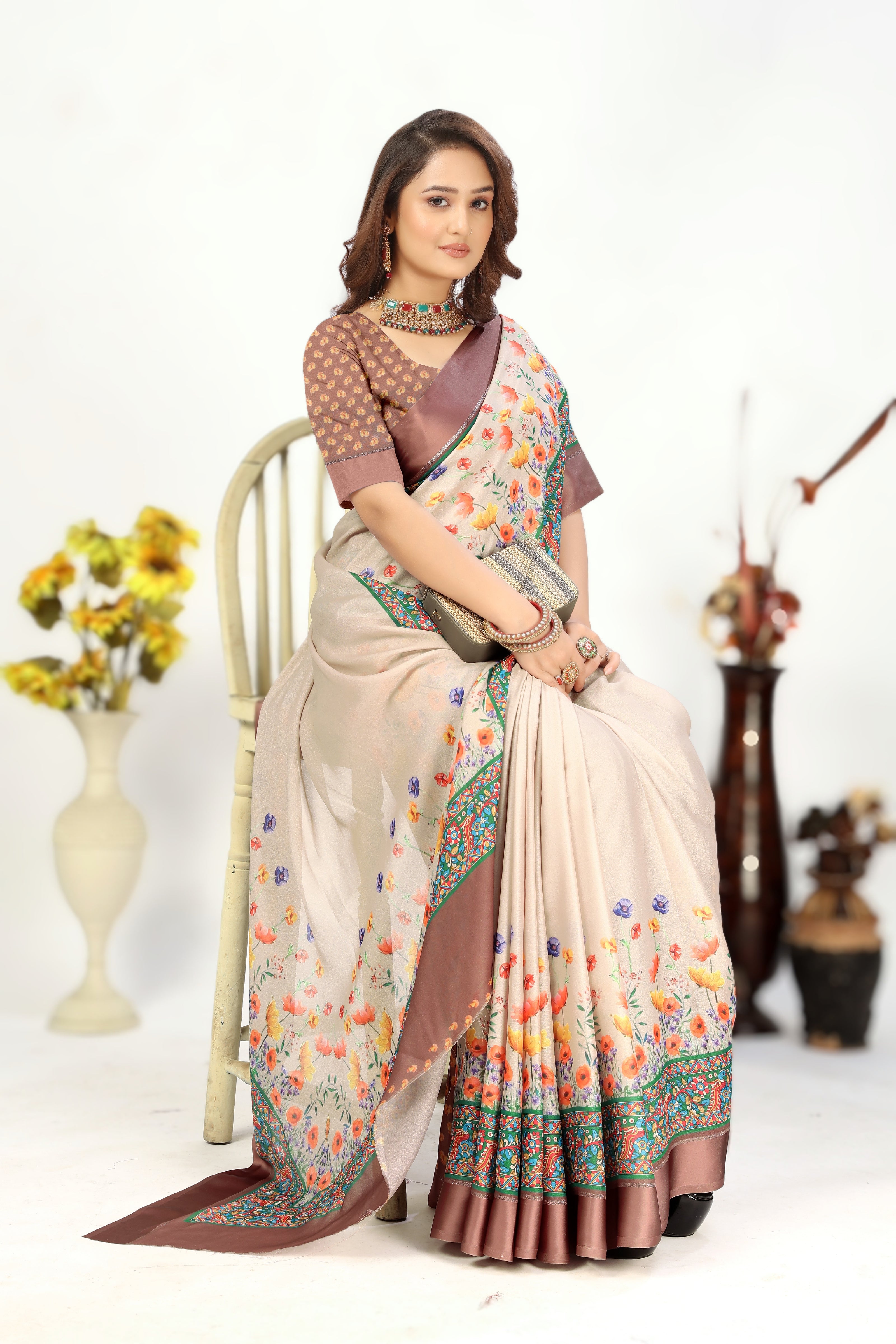 Soft, Stylish, and Stunning: Georgette Silk Sarees for You