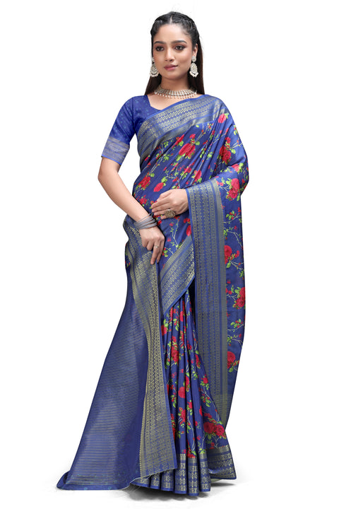 The Story Saree – Kalamkari Print Drapes Online