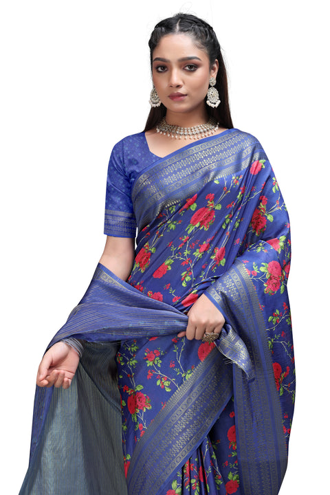 The Story Saree – Kalamkari Print Drapes Online