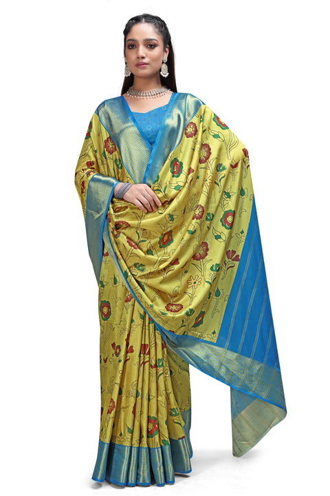 Kalamkari Print – Elegance in Every Fold