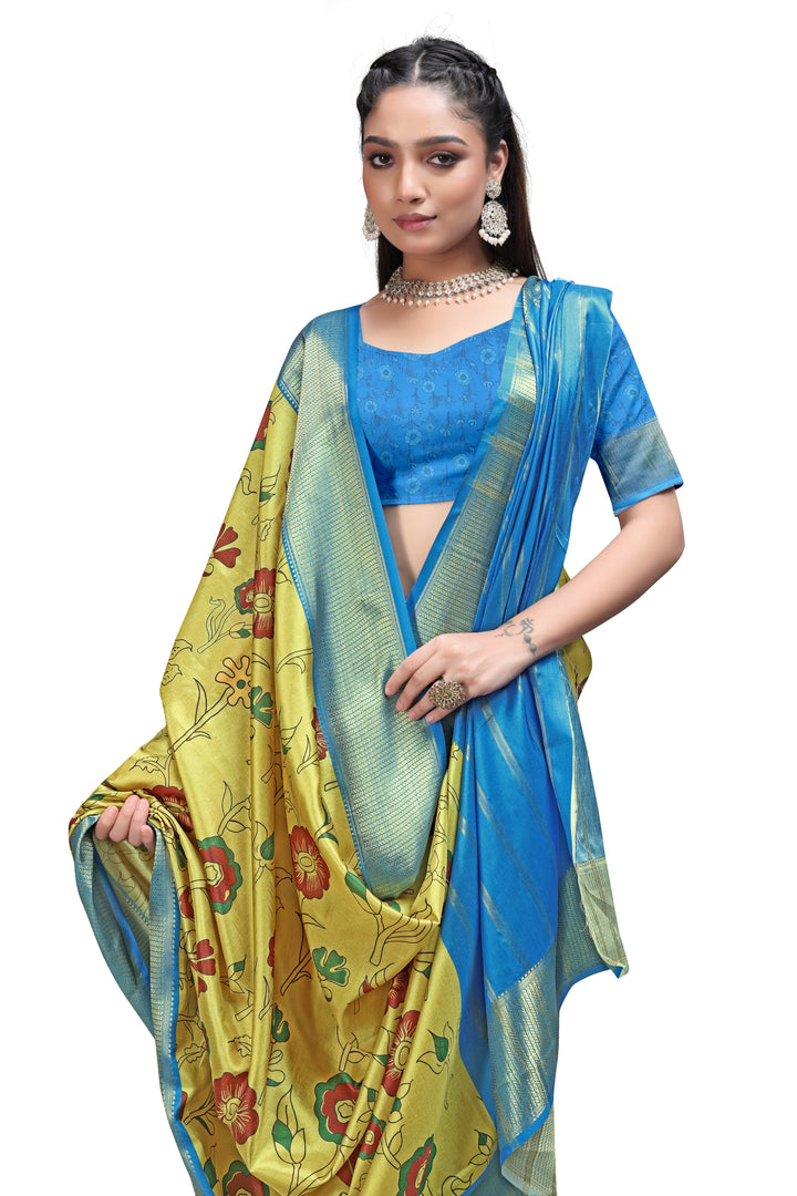 Kalamkari Print – Elegance in Every Fold