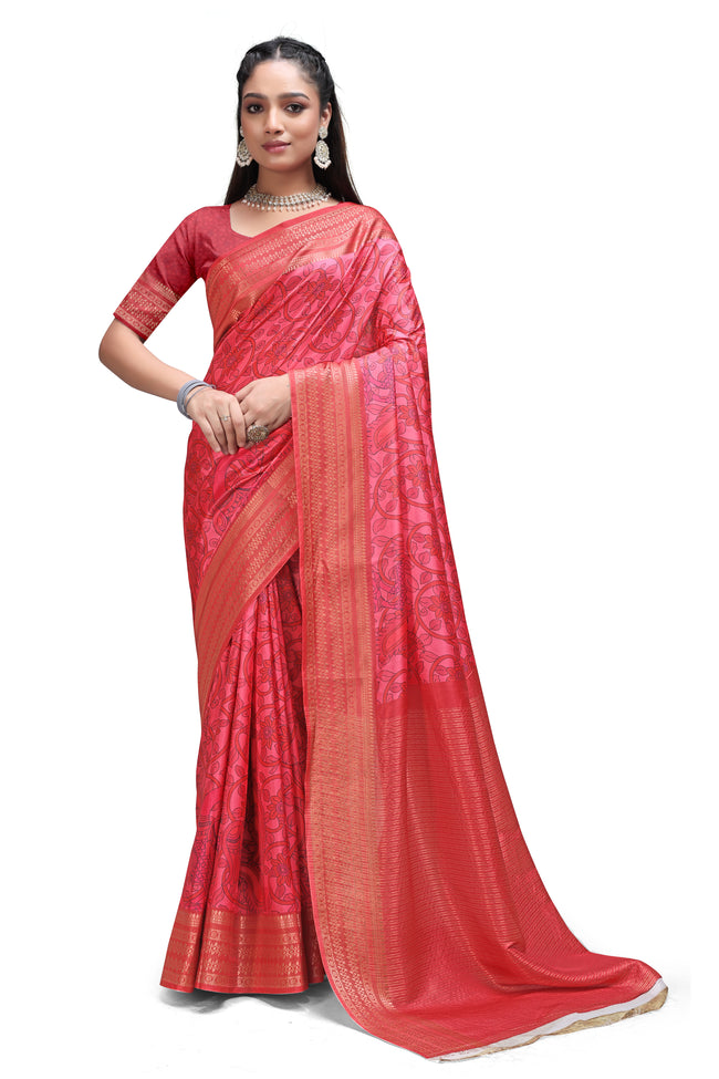 Kalamkari Print Sarees – Crafted with Culture