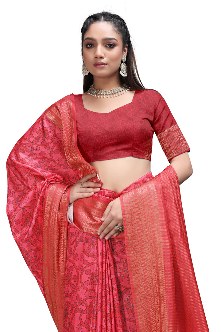 Kalamkari Print Sarees – Crafted with Culture
