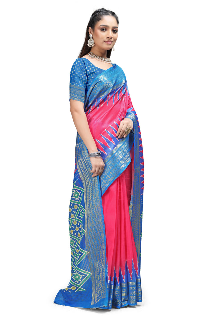 Ikkat Sarees – A Blend of Tradition & Style
