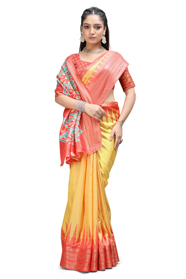 Authentic Handloom Ikkat Sarees for Women