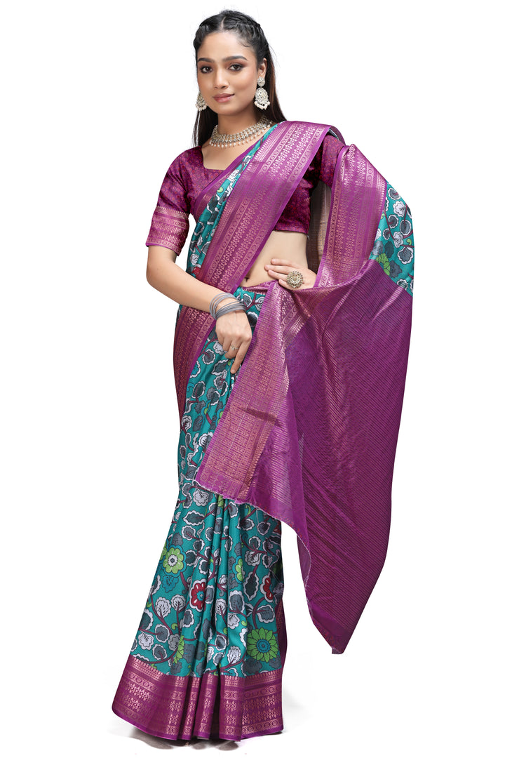 Kalamkari Print – Elegance in Every Fold
