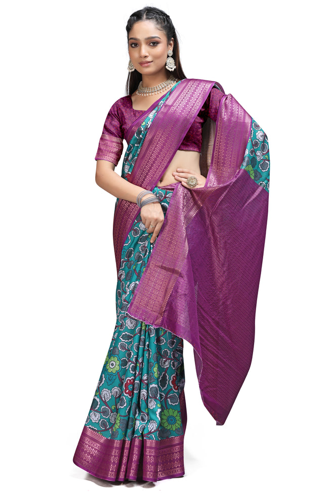 Kalamkari Print – Elegance in Every Fold