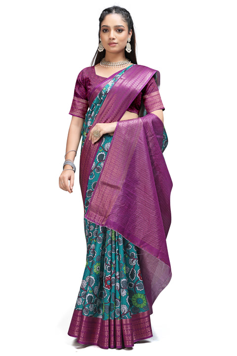 Kalamkari Print – Elegance in Every Fold