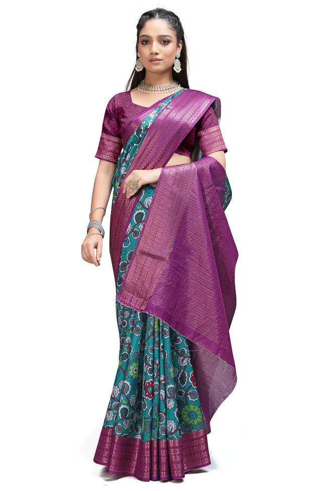 Kalamkari Print – Elegance in Every Fold