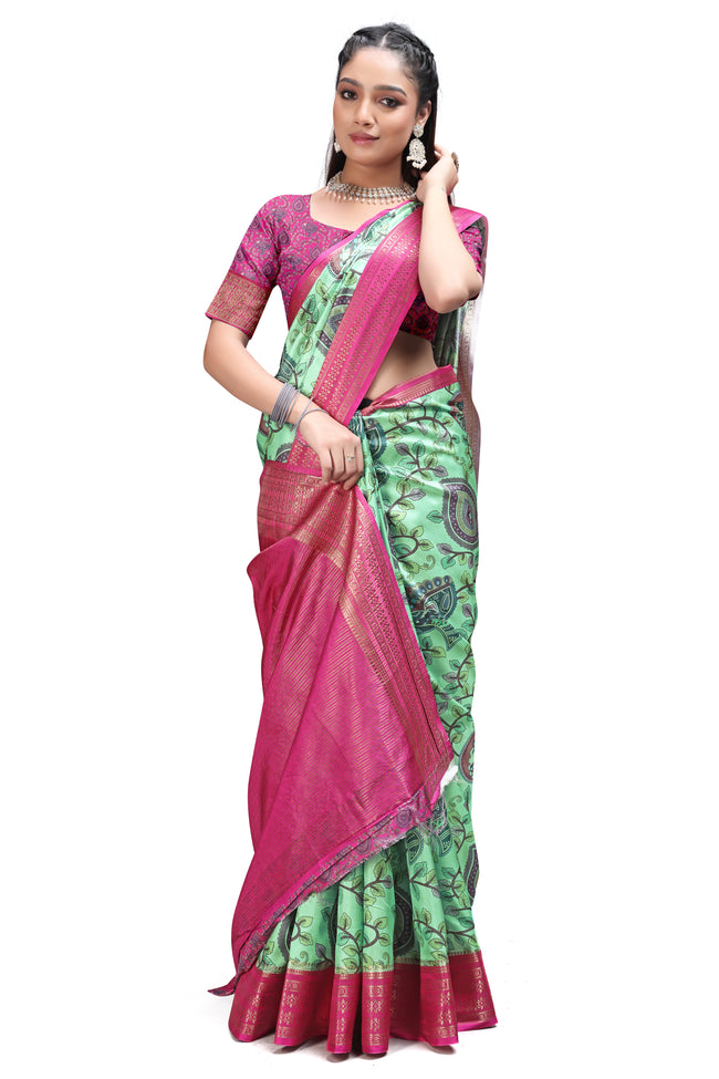 Kalamkari Print – Tradition in Color & Thread