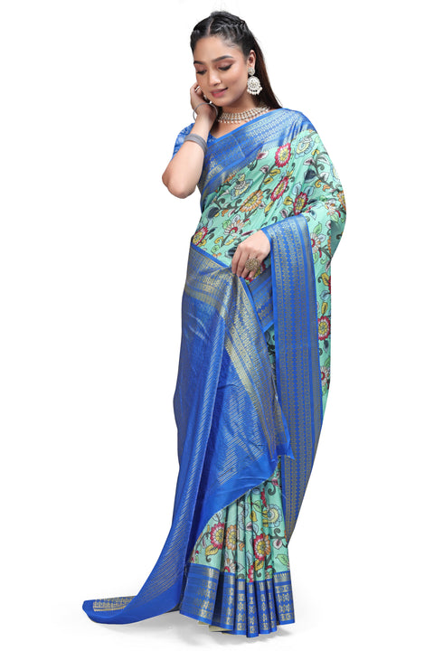 Kalamkari Print Sarees – Ethnic Style Elevated