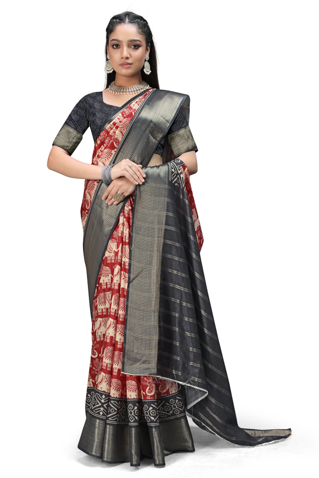 Kalamkari Print Sarees – Stories in Silk & Cotton