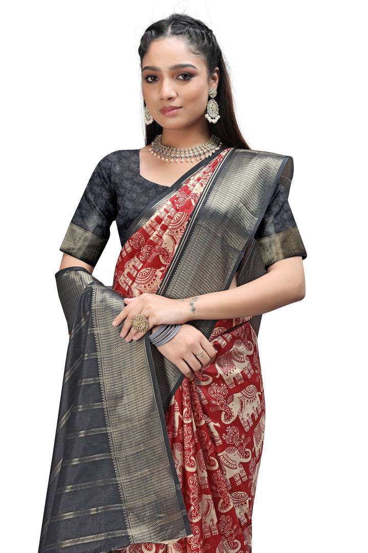 Kalamkari Print Sarees – Stories in Silk & Cotton
