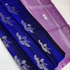 Appealing Blue Premium Silk Saree With Exquisite Weaving Work