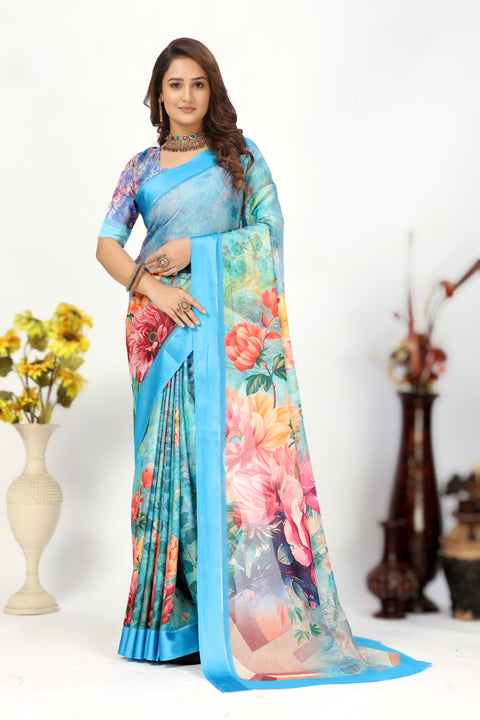 Soft, Stylish, and Stunning: Georgette Silk Sarees for You