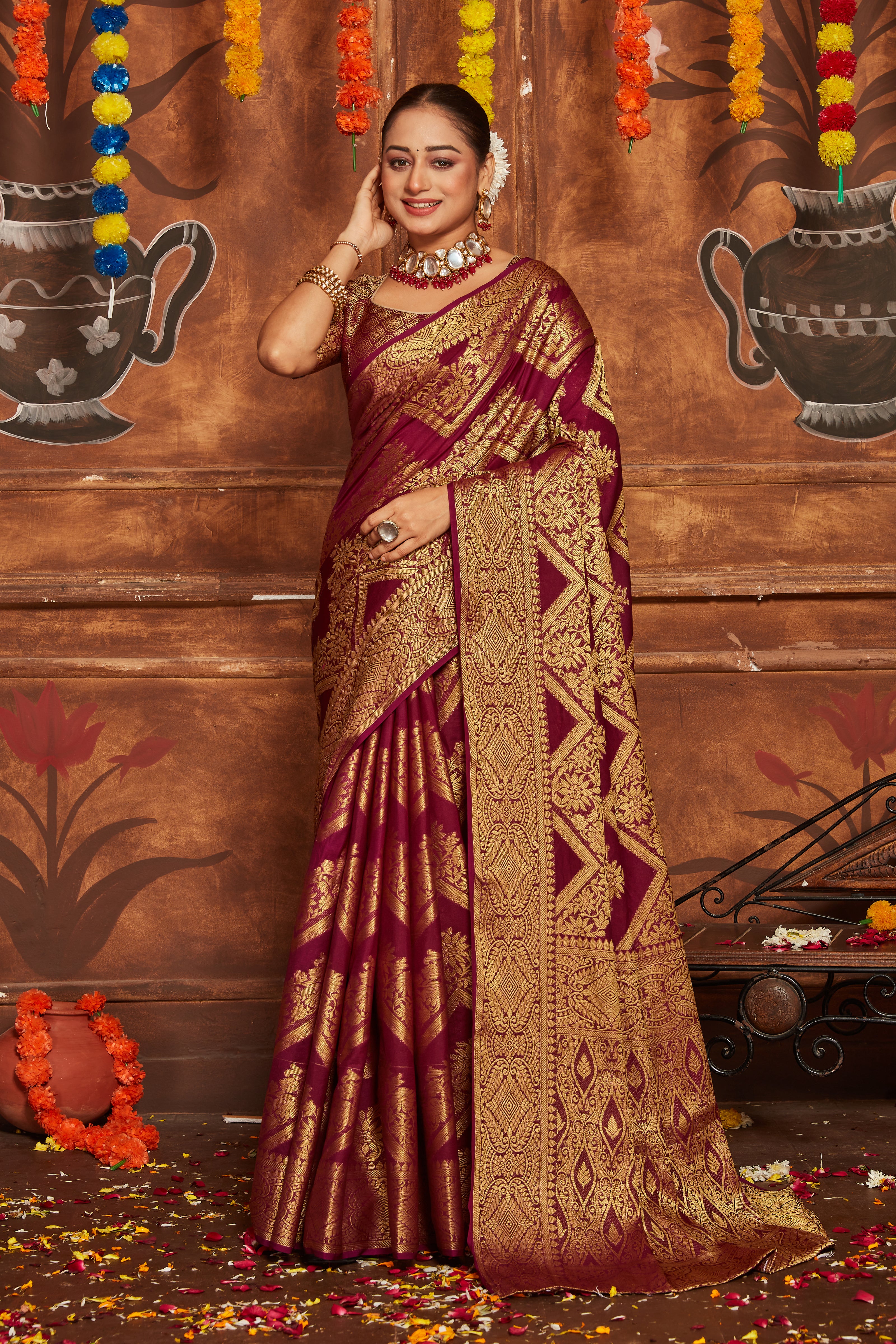 Wrap Yourself in Heritage | Exclusive Saree Styles Online