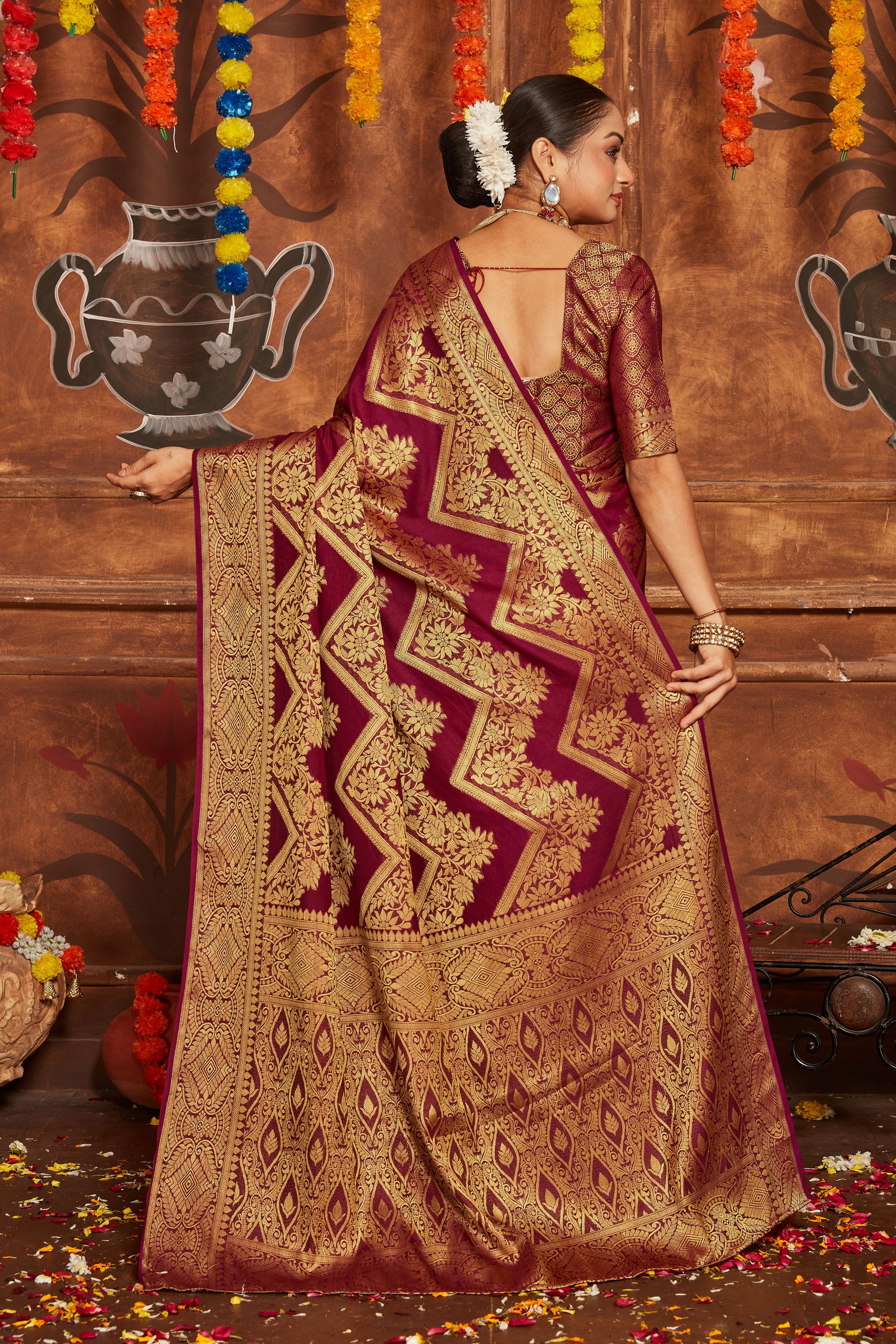 Wrap Yourself in Heritage | Exclusive Saree Styles Online