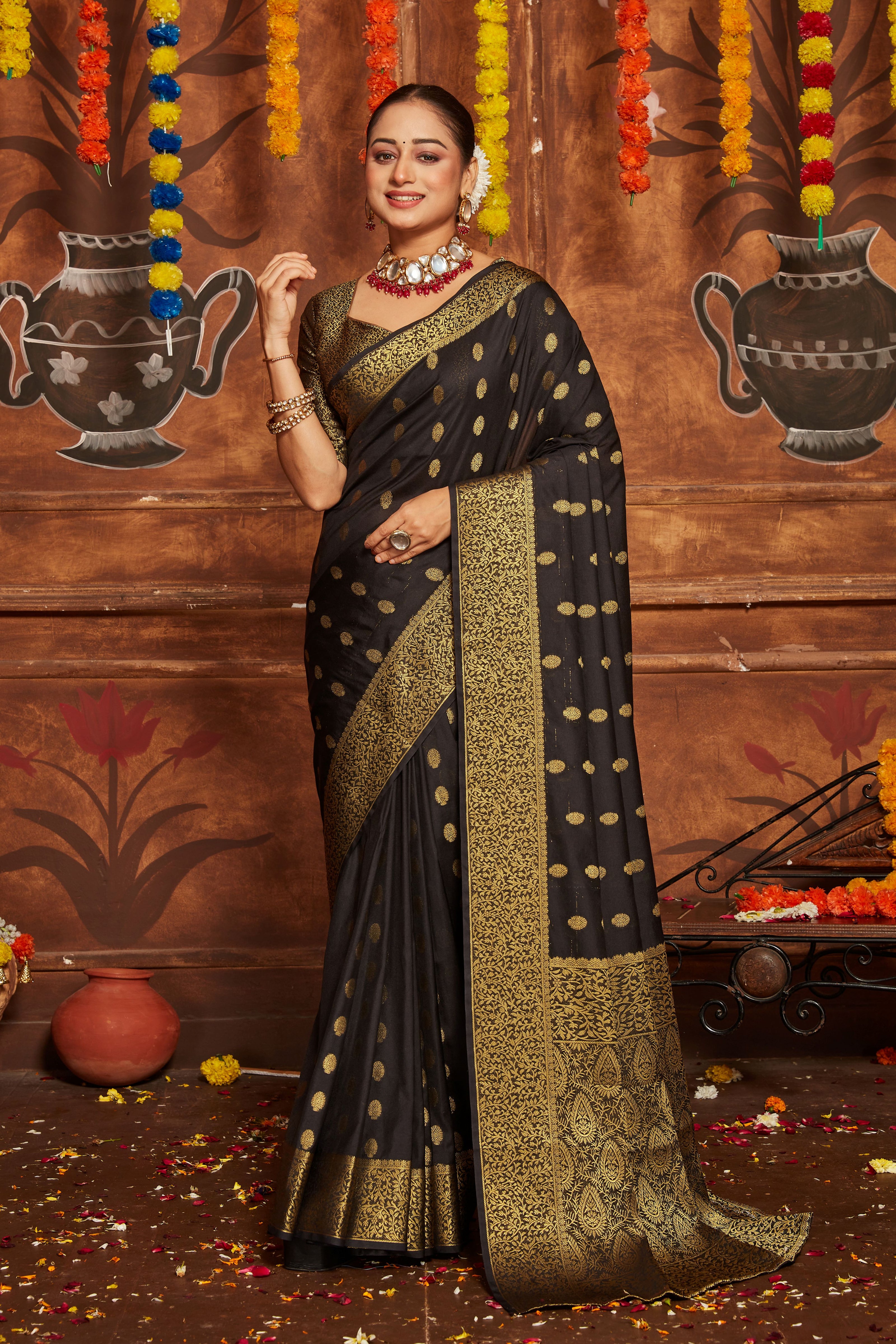Sheer Beauty: Lightweight Sarees for Comfort & Style