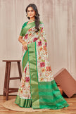 Grace in Every Drape: Mysore Crepe Digital Print Sarees