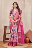 Drape Yourself in Elegance: Mysore Crepe Digital Print Sarees