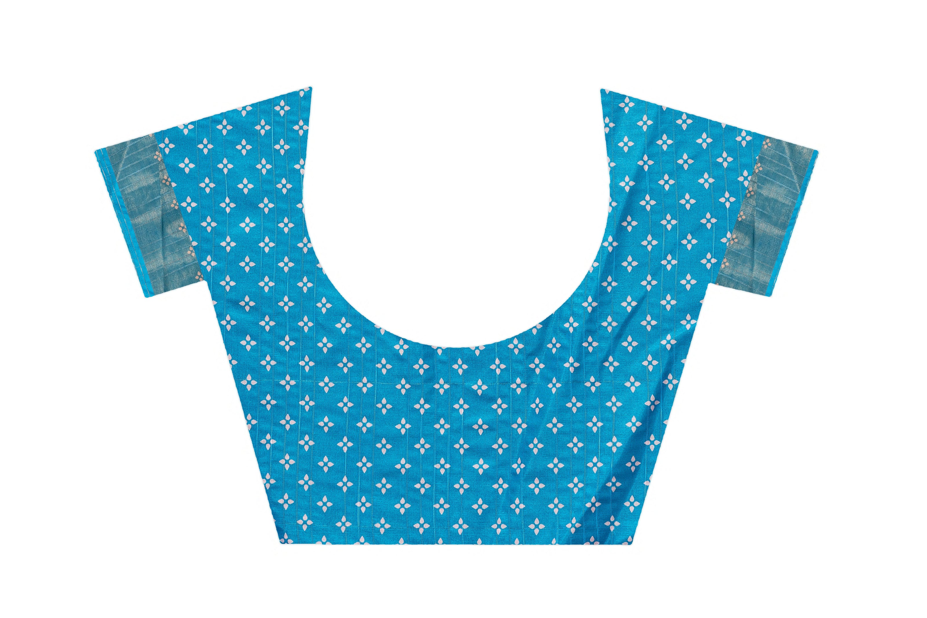 Yellow Digital Print Semi Mysore Crepe Saree