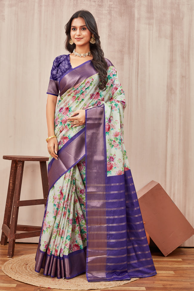 Mysore Crepe Digital Prints – A Fusion of Heritage and Style