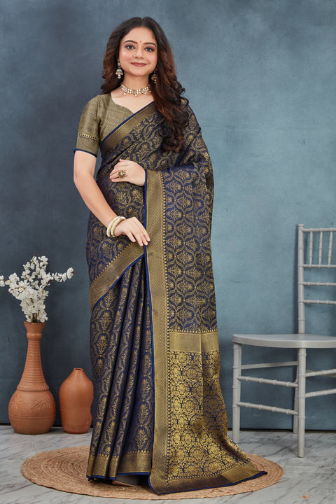 Elegance Woven in Tradition: Mysore Brocket Soft Silks